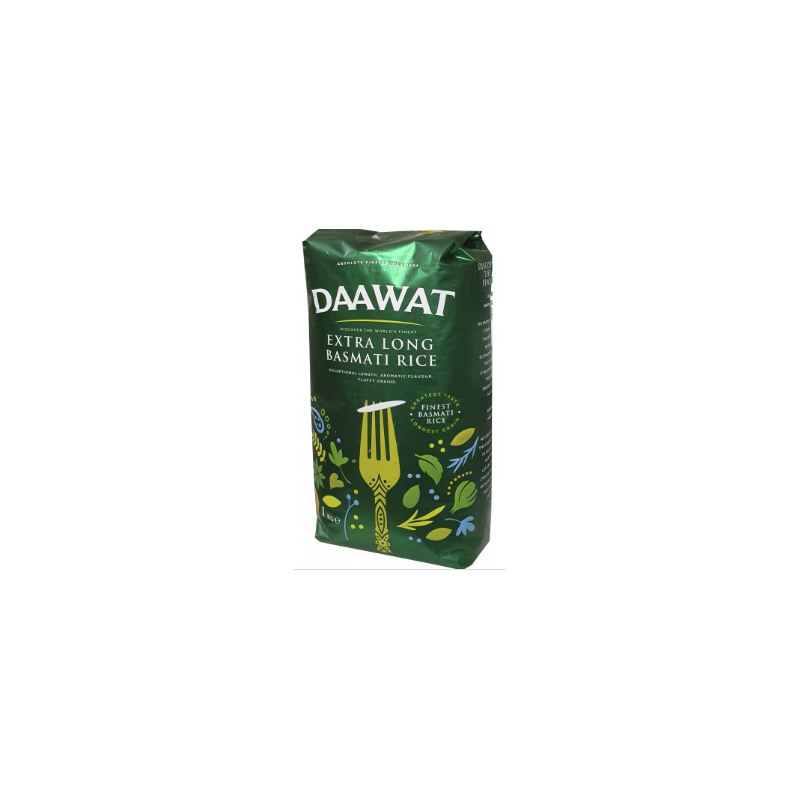 DAAWAT EXTRA LONG BASMATI RICE 1 KG